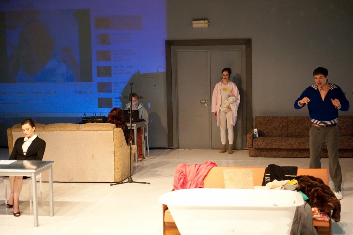 Plakat do spektaklu BABEL 2