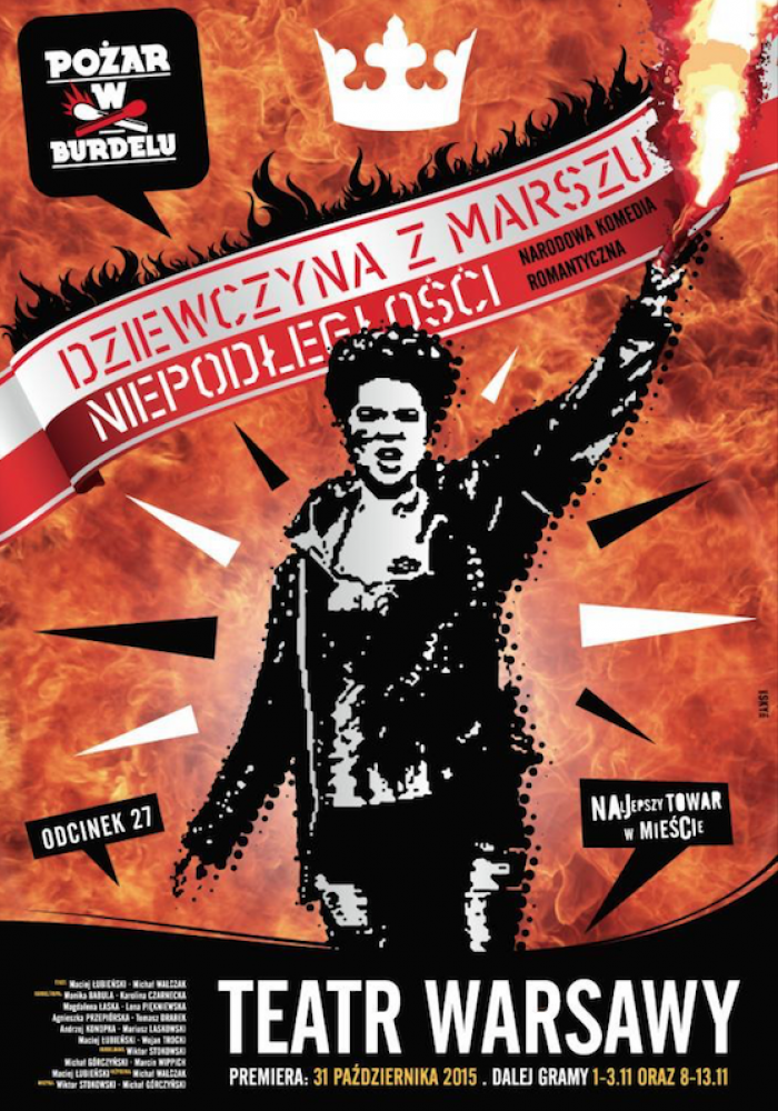 DZIEWCZYNA Z MARSZU NIEPODLEGŁOŚCI