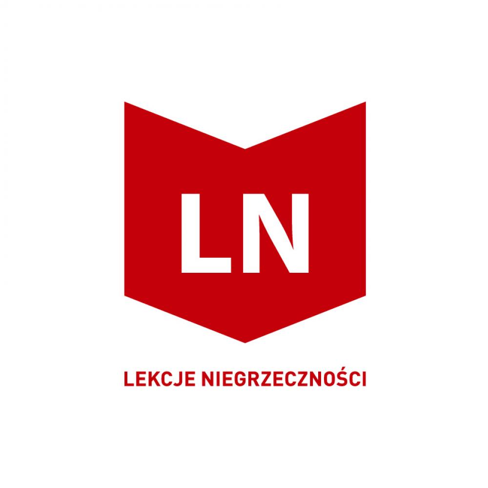 Plakat do spektaklu LEKCJE NIEGRZECZNOŚCI