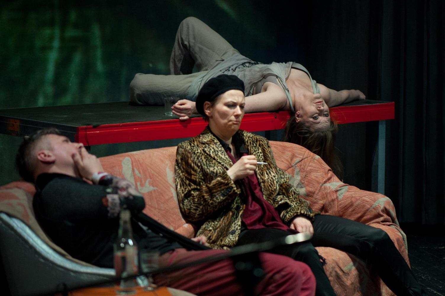 Plakat do spektaklu MACIEJ KORBOWA I BELLATRIX