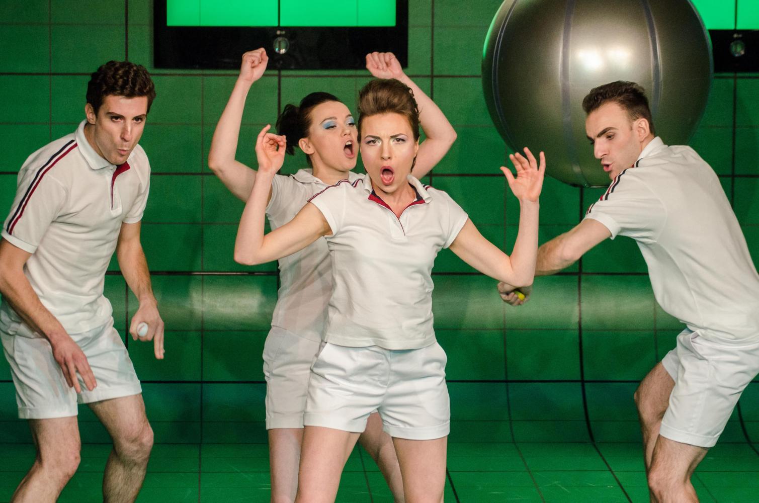 Plakat do spektaklu PAW KRÓLOWEJ