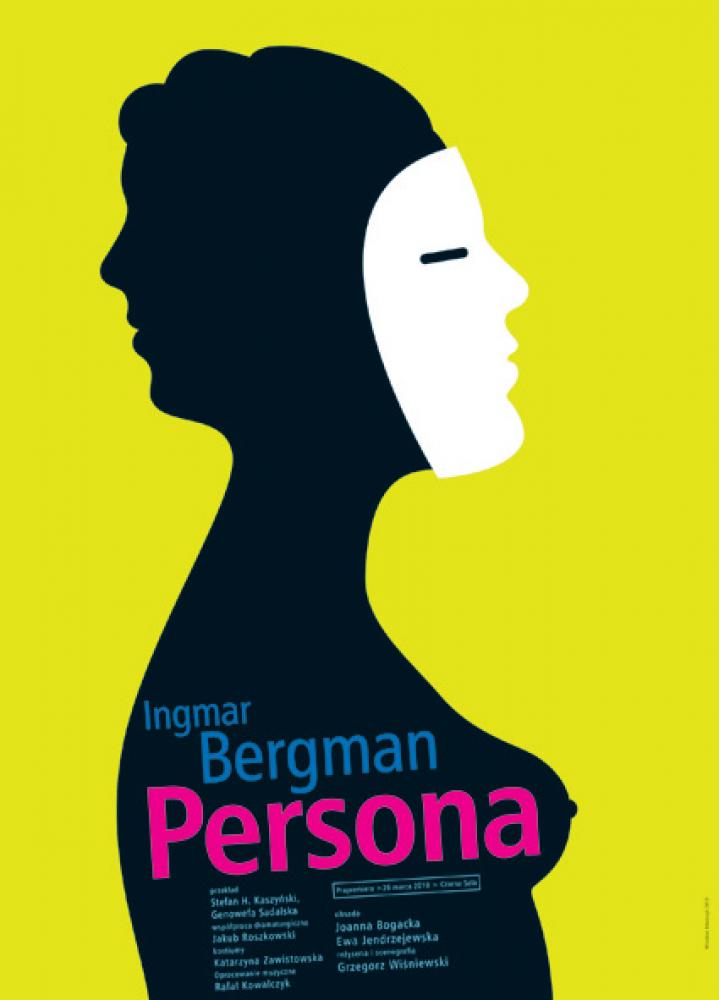 Plakat do spektaklu Persona