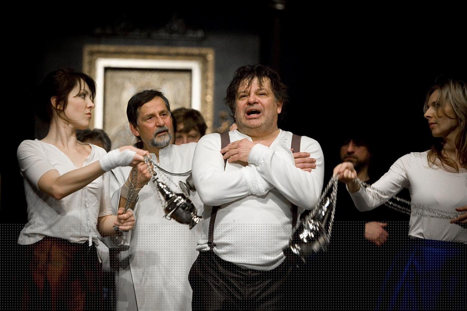 Plakat do spektaklu TRYLOGIA