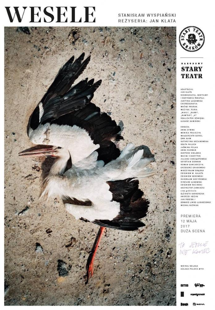 Plakat do spektaklu WESELE