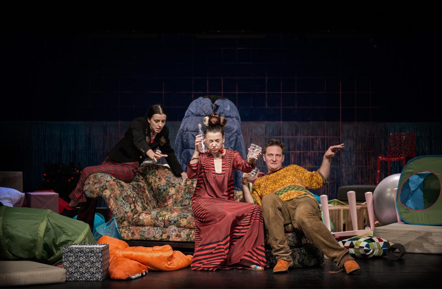 Plakat do spektaklu WRÓG LUDU