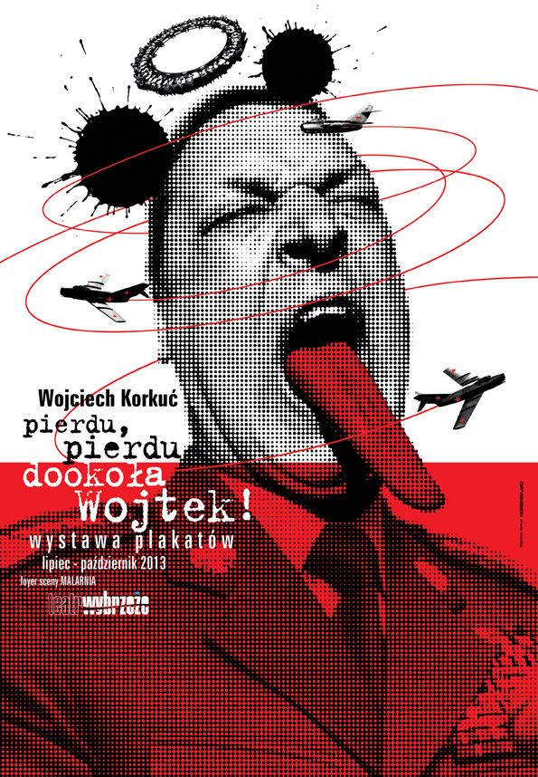Wystawa plakatów Wojciecha Korkucia