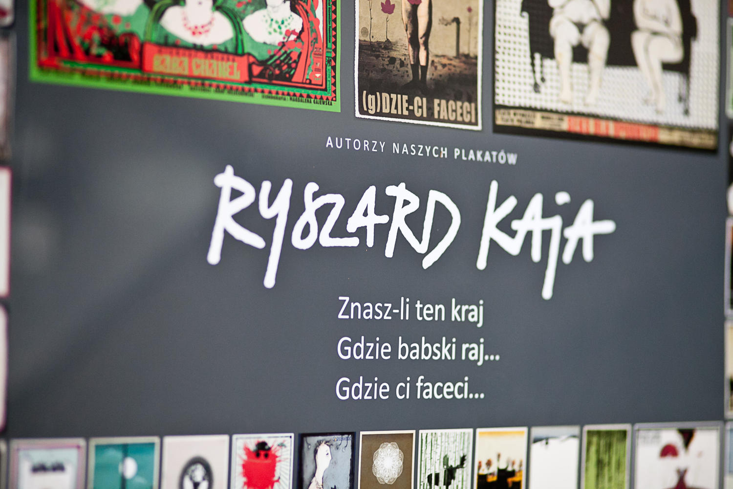 Wystawa plakatów Ryszarda Kai