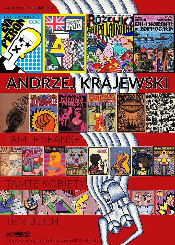 Wystawa plakatów Andrzeja Krajewskiego